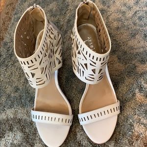 Nicole Miller wedge sandals